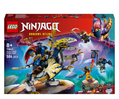 Klocki LEGO® LEGO Ninjago 71843 Mech smoczego jeźdźca Rogue’a